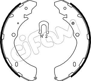 Cifam 153-193 - Kit ganasce freno autozon.pro