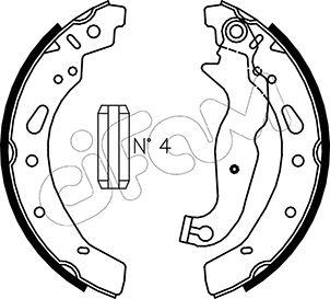 Cifam 153-148 - Kit ganasce freno autozon.pro