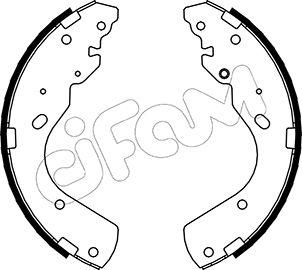 Cifam 153-143 - Kit ganasce freno autozon.pro