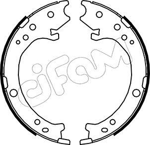 Cifam 153-161 - Kit ganasce, Freno stazionamento autozon.pro