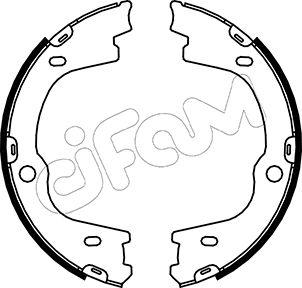 Cifam 153-188 - Kit ganasce, Freno stazionamento autozon.pro