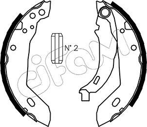 Cifam 153-344 - Kit ganasce freno autozon.pro