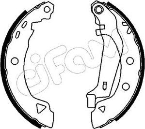 Cifam 153-346Y - Kit ganasce freno autozon.pro