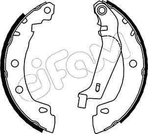 Cifam 153-353Y - Kit ganasce freno autozon.pro