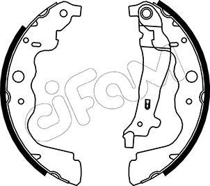 Cifam 153-365 - Kit ganasce freno autozon.pro