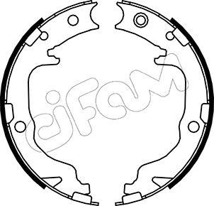 Cifam 153-362 - Kit ganasce, Freno stazionamento autozon.pro