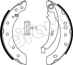 Cifam 153-332 - Kit ganasce freno autozon.pro