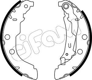 Cifam 153-326 - Kit ganasce freno autozon.pro