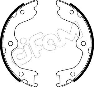 Cifam 153-294 - Kit ganasce, Freno stazionamento autozon.pro