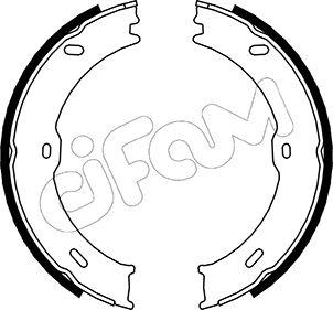 Cifam 153-246 - Kit ganasce, Freno stazionamento autozon.pro