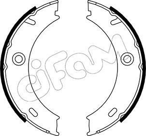 Cifam 153-240 - Kit ganasce, Freno stazionamento autozon.pro