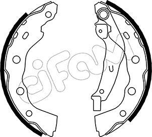 Cifam 153-259 - Kit ganasce freno autozon.pro