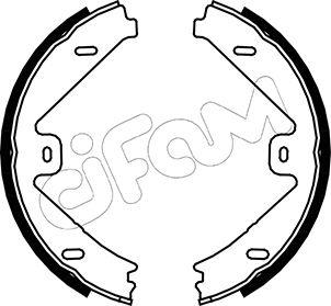 Cifam 153-250 - Kit ganasce, Freno stazionamento autozon.pro