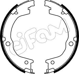 Cifam 153-230 - Kit ganasce, Freno stazionamento autozon.pro