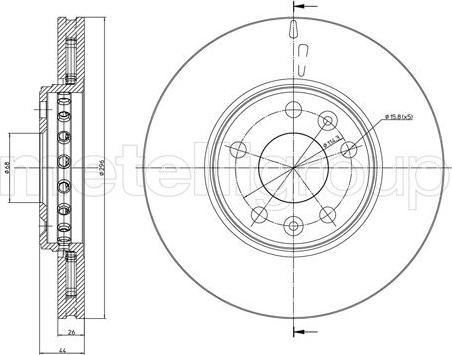 Cifam 800-942C - Discofreno autozon.pro