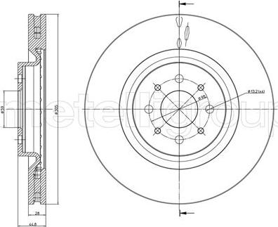 Cifam 800-907C - Discofreno autozon.pro