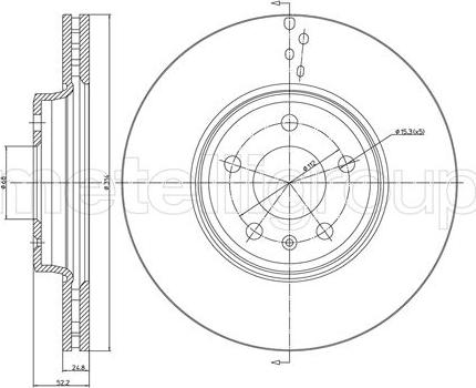 Cifam 800-917C - Discofreno autozon.pro