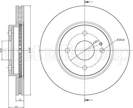 Cifam 800-983 - Discofreno autozon.pro