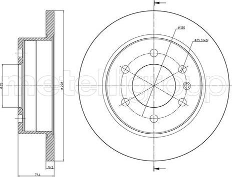 Cifam 800-936 - Discofreno autozon.pro