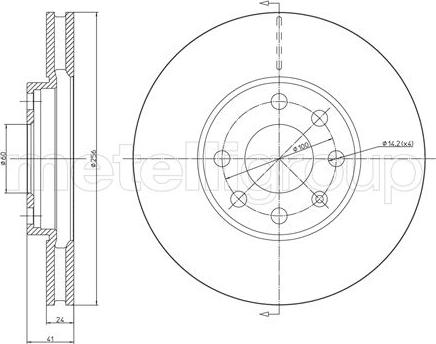 Cifam 800-490C - Discofreno autozon.pro