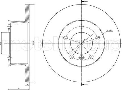 Cifam 800-419 - Discofreno autozon.pro