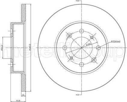 Cifam 800-430 - Discofreno autozon.pro