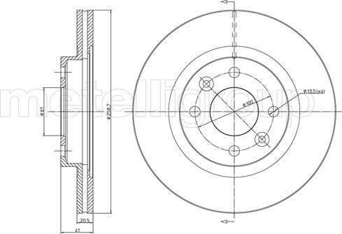 Cifam 800-549C - Discofreno autozon.pro