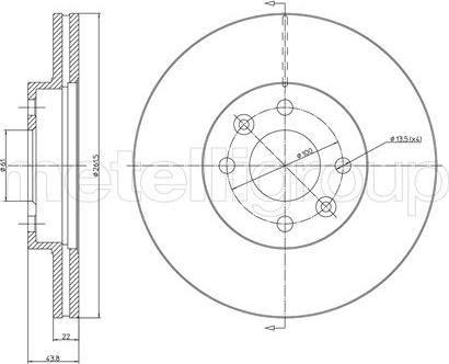 Cifam 800-550C - Discofreno autozon.pro