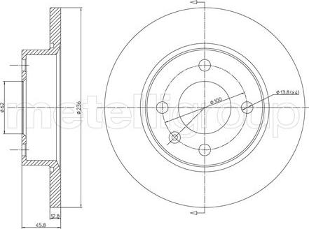 Cifam 800-551 - Discofreno autozon.pro