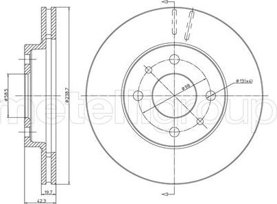 Cifam 800-553 - Discofreno autozon.pro