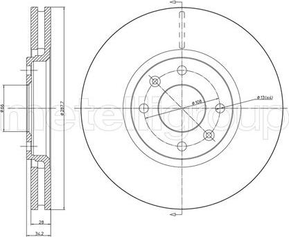 Cifam 800-557C - Discofreno autozon.pro