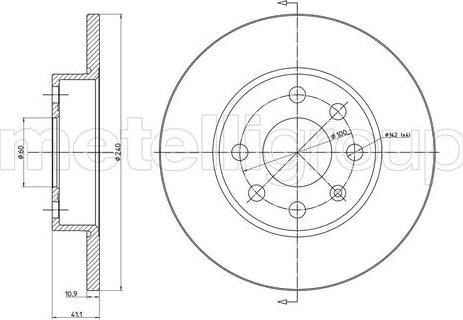 Cifam 800-568C - Discofreno autozon.pro