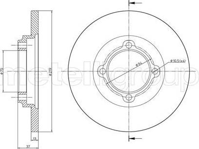 Cifam 800-536 - Discofreno autozon.pro