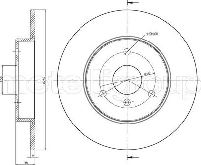 Cifam 800-538C - Discofreno autozon.pro