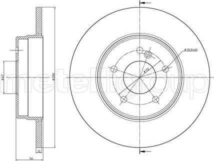 Cifam 800-522C - Discofreno autozon.pro