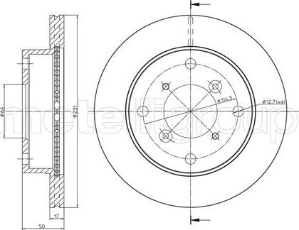 Cifam 800-691 - Discofreno autozon.pro