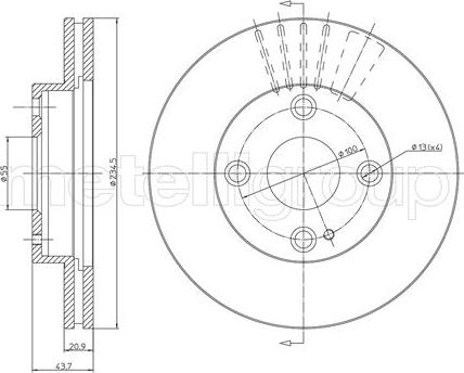 Cifam 800-668C - Discofreno autozon.pro