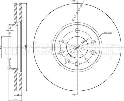 Cifam 800-605C - Discofreno autozon.pro