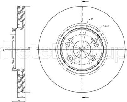 Cifam 800-673C - Discofreno autozon.pro