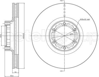 Cifam 800-051 - Discofreno autozon.pro