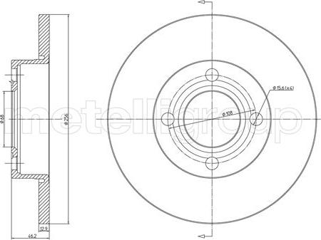 Cifam 800-062 - Discofreno autozon.pro