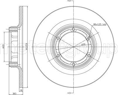 Cifam 800-026 - Discofreno autozon.pro