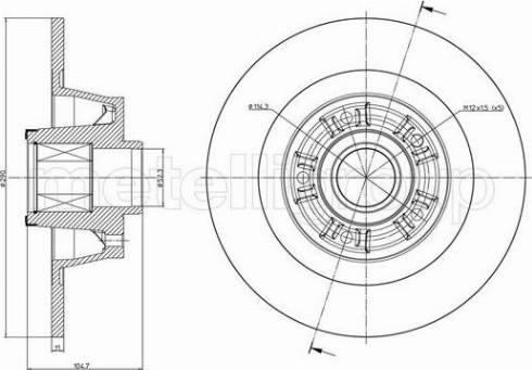 Cifam 800-1499 - Discofreno autozon.pro