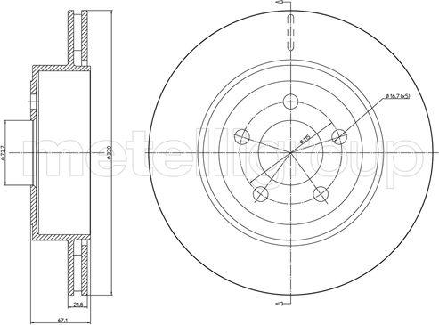 Cifam 800-1447C - Discofreno autozon.pro