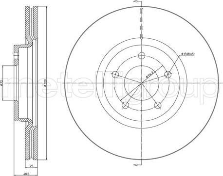 Cifam 800-1417C - Discofreno autozon.pro