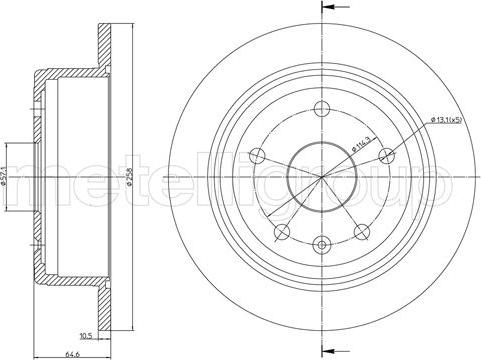 Cifam 800-1488C - Discofreno autozon.pro