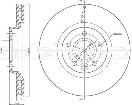 Cifam 800-1476C - Discofreno autozon.pro