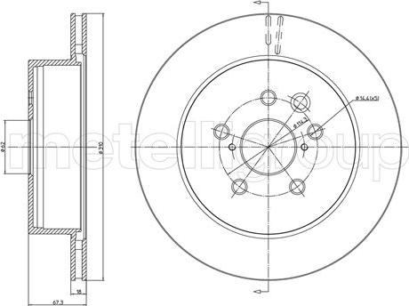 Cifam 800-1541C - Discofreno autozon.pro