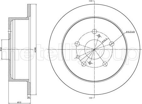 Cifam 800-1542C - Discofreno autozon.pro