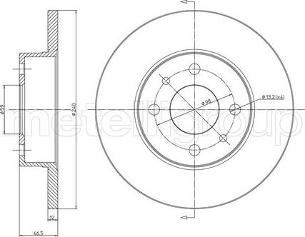 Cifam 800-156 - Discofreno autozon.pro